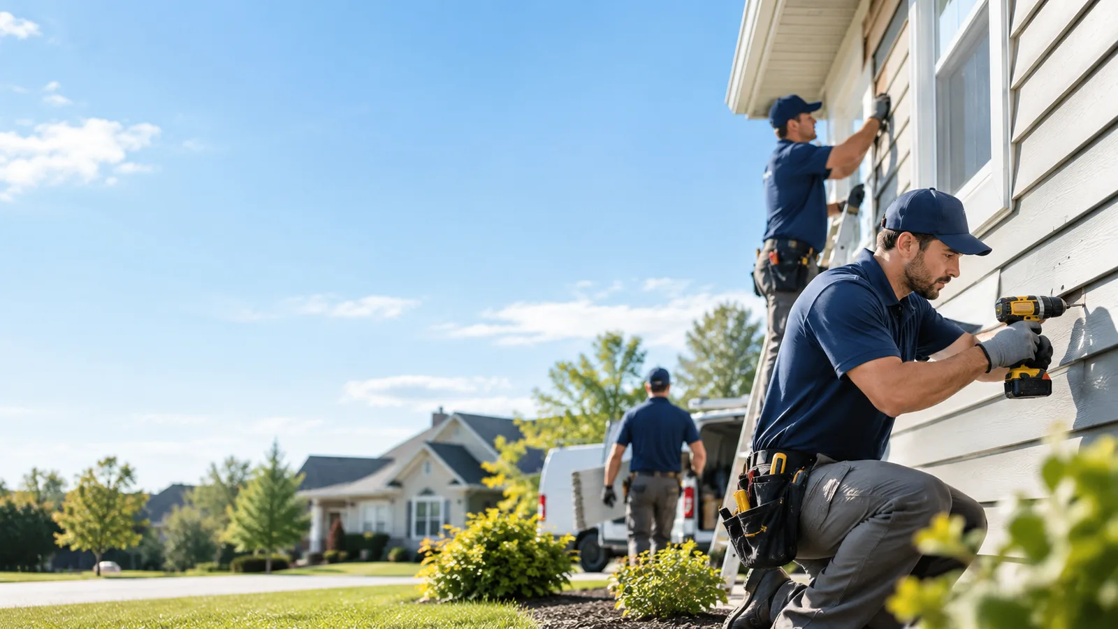 Cracked Siding Repair in Sims, IL